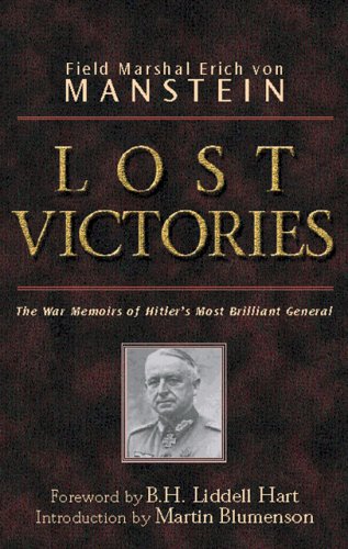 City Travel Guides Discounted   : Lost Victories: War Memoirs of Hitler's Most Brilliant General