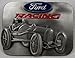 Ford Racing Enamel Pewter Buckle