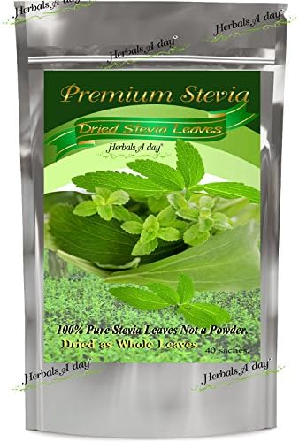 40 x Saches Dried Stevia Leaves Leaf Tea Premium Grade Grown in Thailand.