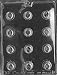 ROUND TRADITIONAL All Occasions Candy Mold Chocolate