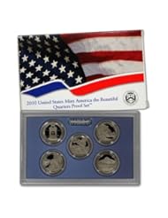 Coins: 2010 S US Mint Quarters Proof Set OGP