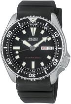 Seiko Men's Automatic Dive Urethane Strap Watch #SKX173