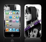 iPod Touch 4G Justin Bieber Never Say Never Movie #1 Vinyl Skin kit fits 4th generation iPod apple iTouch decal cover Skins My World 2.0