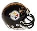 L.C. Greenwood Autographed/Hand Signed Pittsburgh Steelers Mini Helmet