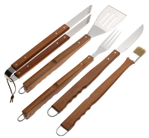 Mr. Bar-B-Q 5-Piece Finger Grip Tool Set