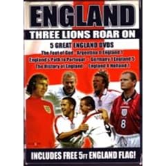 England - Three Lions Roar On (5 disc set)