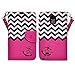 Samsung Galaxy Mega 2 Case - Wallet Folio ID Holder Pouch MEGA 2 (HOT PINK ANCHOR)