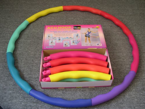 Hula hoop innovation for workout-- Acu Hoop 5 lb. Boxed