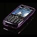Purple Secret Garden Flexi Skin Case for BlackBerry Pearl 3G 9100 / 9105 thumb