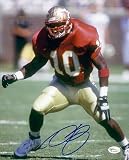 Derrick Brooks Autographed/Hand Signed FSU Seminoles 8x10 Photo - Tampa Bay Bucs