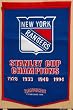 New York Rangers - Dynasty Banners (Pennants)