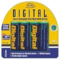 Digital Concepts 4 Pack 2500Mah AA Rechargeable Batteries