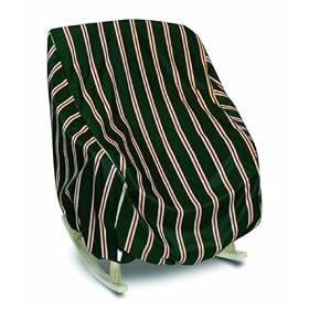 Two Dogs Designs Oversized Chair Cover, Green Stripes