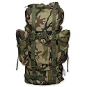 Army Kampf-Rucksack / Military Canvas Bag, Farbe: woodland