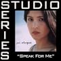 Speak For Me - Performance track w/o background vocals