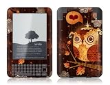 GelaSkins Kindle 3 Keyboard- The Enamored Owl