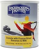 Backpacker's Pantry Granola with Freeze-dried Bananas and Milk