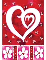 From Amazon.com. Click for details:
 Lawn & Patio: Toland Home Garden Heart andFlowers Garden Flag 110042 - Toland Home & Garden Lawn & Patio: Toland Home Garden Heart andFlowers Garden Flag 110042 - Toland Home & Garden