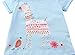 Ajiduo Kids Little Baby Toddler Girls Short Sleeve Tops T-Shirts 1-6 T