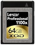 Lexar Professional 1100x 64GB XQD Card (LXQD64GCTBNA1100)