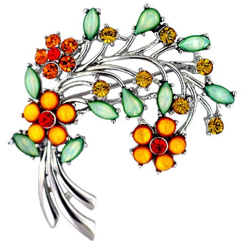 Bouquet Flower Pin Brooch
