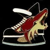 NHL Phoenix Coyotes Skate Pin