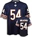 Brian Urlacher Reebok NFL Home Premier Chicago Bears Youth Jersey - Small (8)