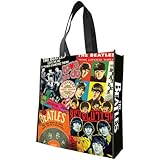 Vandor 64273 The Beatles Large Recycled Shopper Tote, Multicolor