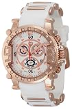 Brillier Men's 02.3.3.4.13.12 Grand Master Tourer Signature Gold-Tone White Rubber Watch