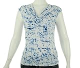 Michael Kors Stretch Cowl Neck Blouse