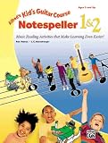 Kids Guitar Course Notespeller 1 & 2 (Kids Courses!)