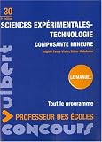 Sciences exp�rimentales-Technologie composante mineure : Concours professeur des �coles