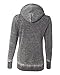 J America Women's Vanity Zen Fleece Full-Zip Hooded Sweatshirt