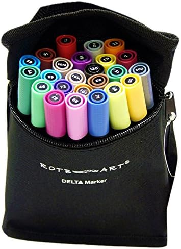 Delta Marker Grafikmarker 24er 24 Set Box Grafik Design Marker Pens