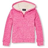 THE CHILDREN'S PLACE(ザ・チルドレンズプレイス) アクティブフェイクシェルパ-ラインドスペースダイドジップアップフード シャーベット アウターパーカー 5～6歳【並行輸入】