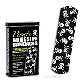 Pirate Adhesive Bandages, 25pk w/Treasure