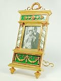 Faberge Style Silver Photo Frame