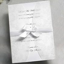 Laura Ashley White Jacket Invitation Kit