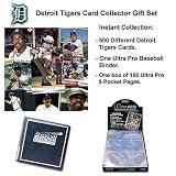 Various Brands Detroit Tigers 500 Card Collector Gift Set