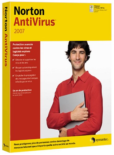 Norton Antivirus 2007 + Mise � jour 2008 incluse