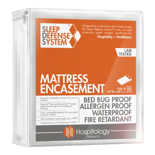Cyber Monday Sleep Defense System - Waterproof / Bed Bug Proof Mattress Encasement - FULL-XL Deals
