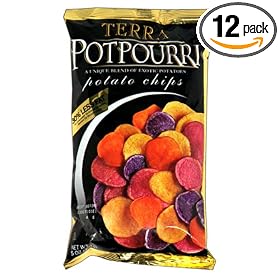 Terra Potpourri Potato Chips, 5-Ounce Bags (Pack of 12)