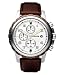 Fossil,Fossil Men's FS4543 Brown Leather Strap Silver Analog Dial Chronograph Watch,Fossil,FS4543,FS4543