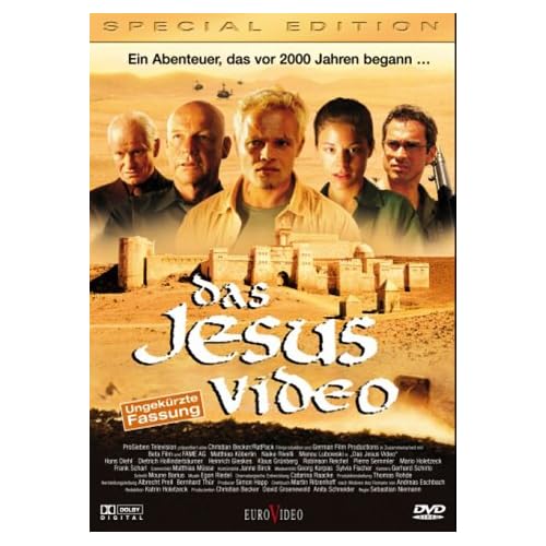DVD Cover Abenteuerfilm Das Jesus Video
