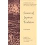 Sources of Japanese Tradition, Vol. 2 by William Theodore De Bary