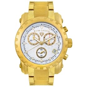 Swiss Legend Men's Sport SL Sport Collection Chronograph Watch #20035-YG-22