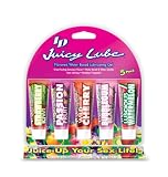 ID Juicy Water-Based, Edible Lubricant - Assorted 5 Pack Sampler
