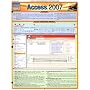 Access 2007 (Laminated Reference Guide; Quick Study Computer)