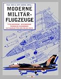 Moderne Militarflugzeuge: Typologisierung, Beschreibung, technische Zeichnungen - 118 Flugzeugtypen von 1945 bis heute