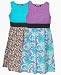 Planet Gold Girls Dress, Girls Tank Dress Hawaii Blue L